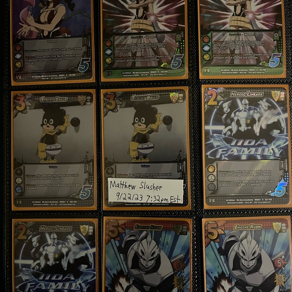 My hero academia 1st edition cards - Picture 14 of 14